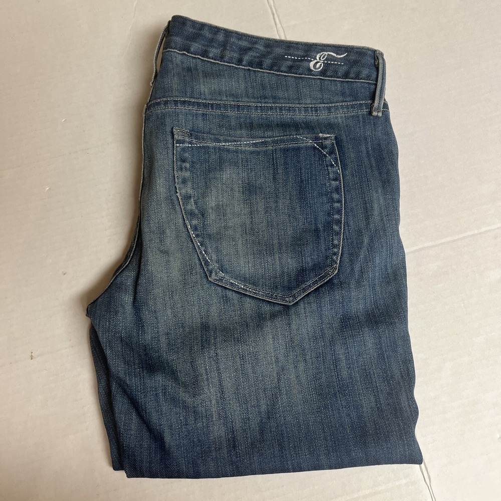 Earnest Sewn‎ Harlan Straight Jeans Blue Women's Tag 29 (actual 32W) Regular Fit